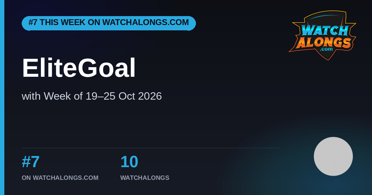 #7 on WatchAlongs.com
