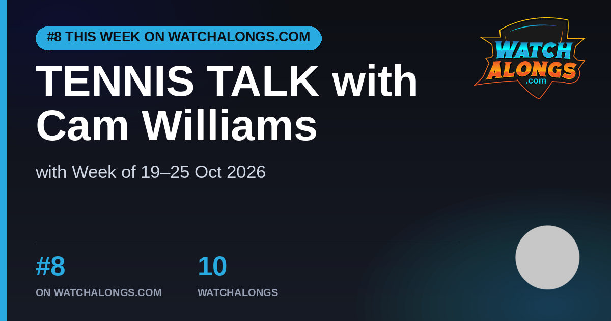 #8 on WatchAlongs.com